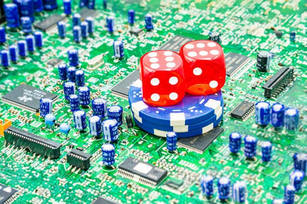 Sic Bo dice table with betting layout